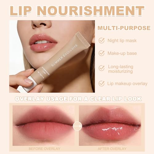Summer Lip Balm Butter Set - Vanilla, Mint, Iced Coffee & More