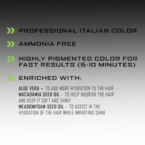 REWIND IT 10 Real Black Beard Color Kit - Ammonia Free & Vegan