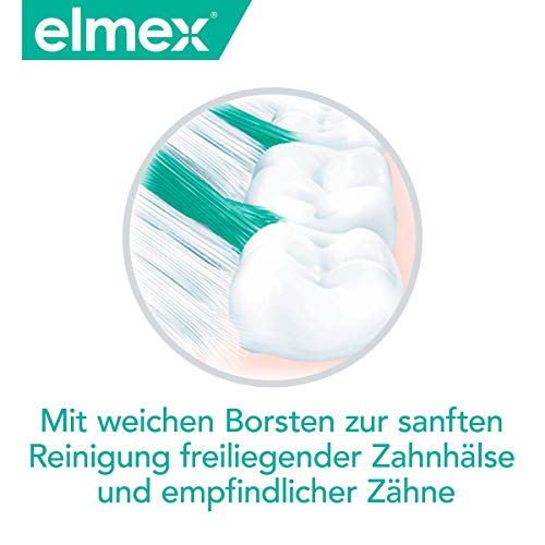 Elmex Sensitive Extra Soft Toothbrush for Sensitive Teeth & Gums