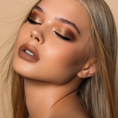 MYSTER ROSEY Mini Eyeshadow Palette - Champagne Gold, 6 Nude Shades