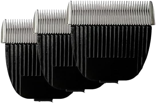 Replacement Clipper Blade Set for Pet Grooming Kit - 3PC Compatible with AIRROBO & FIXR
