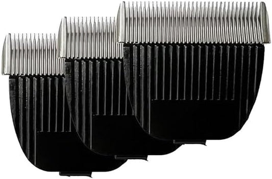 Replacement Clipper Blade Set for Pet Grooming Kit - 3PC Compatible with AIRROBO & FIXR