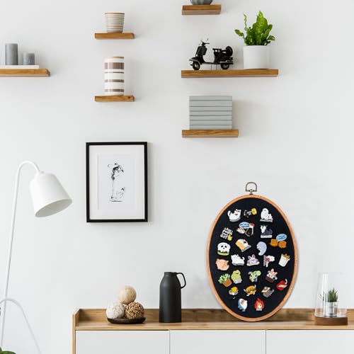 Yalikop Wall Hanging Jewelry Display Board - 11.4" x 8.6" Organizer