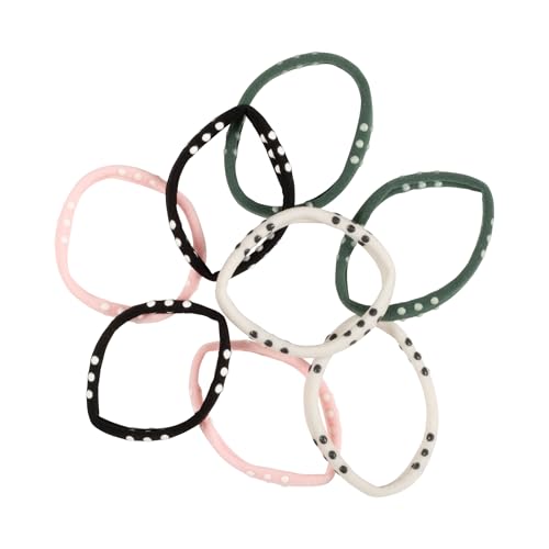 Goody Sport Seamless Hair Elastics - 8 Pack, Silicone Grip for Active Lifestyles
