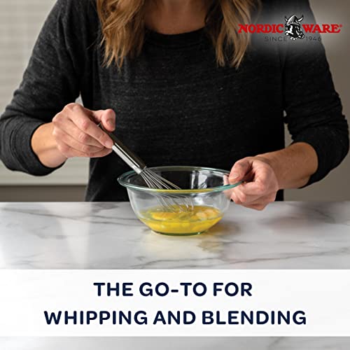 7-Inch Stainless Steel Whisk for Beating Eggs & Sauces