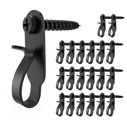 Stainless Steel Light Hanger Hooks - 20 Pack for Outdoor & Indoor Use