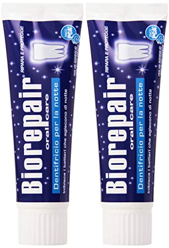 Biorepair Intensive Night Repair Toothpaste - 2 Pack, 75ml
