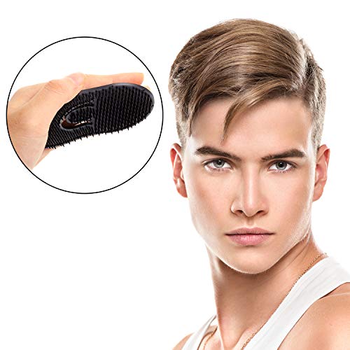 Boao 24 Pack Portable Palm Comb for Men Women Short & Curly Hair, Beard & Scalp Massage