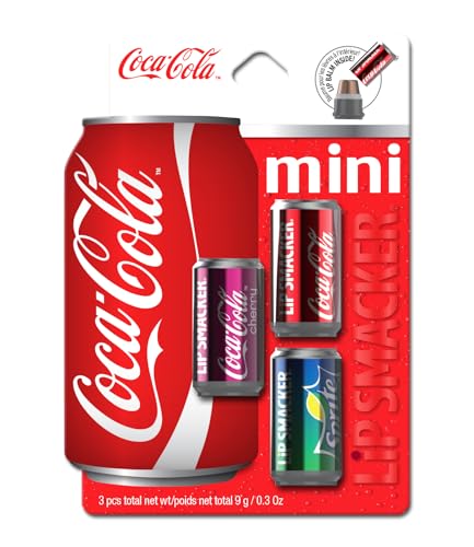 Coca-Cola Mini Can Lip Balm Trio - Cherry Coke, Sprite, Classic