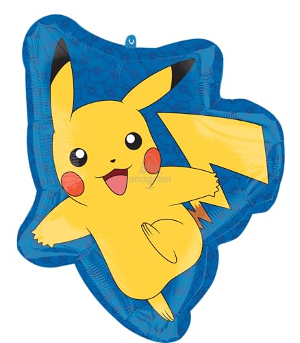 Pokémon Foil Balloon Bouquet Set - 5 Piece Party Decorations