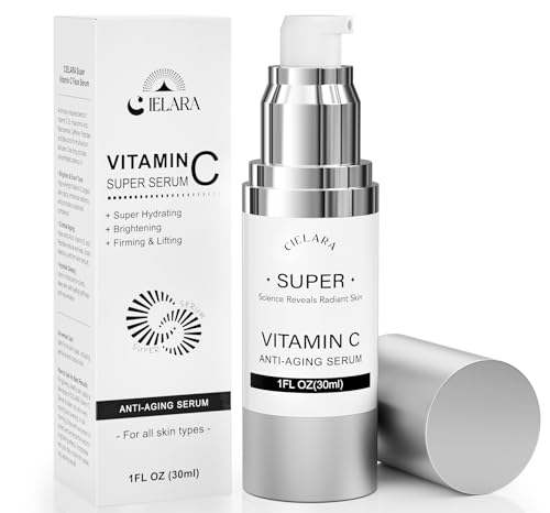 CIELARA Vitamin C Serum with Hyaluronic Acid - 1 FL OZ