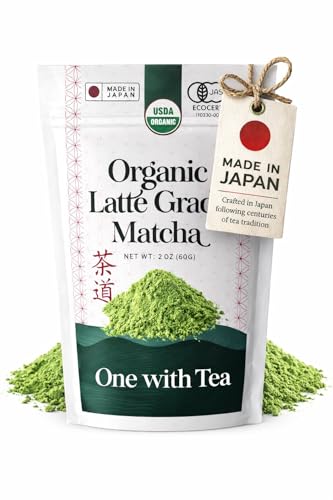 Organic Matcha Powder - Latte Grade Green Tea from Japan, 60g
