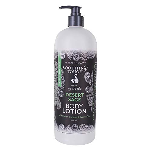 Soothing Touch Desert Sage Body Lotion 32 oz Natural Moisturizer for Dry Skin