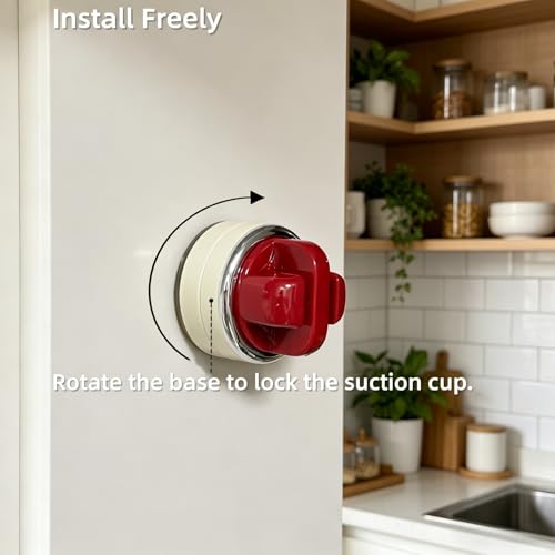Portable Kitchen Knife Sharpener with Suction Base - Tungsten & Ceramic
