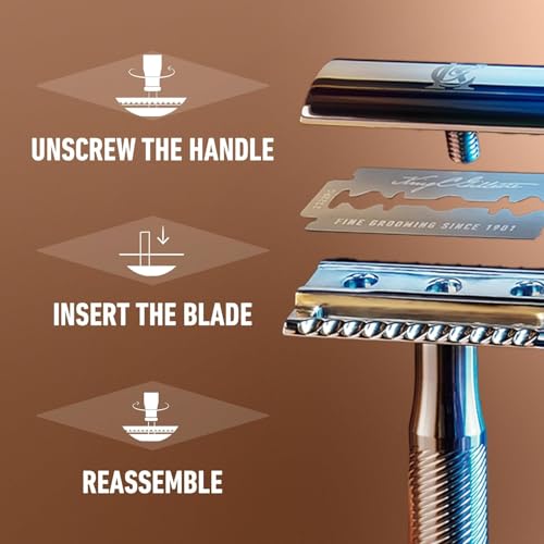 King C. Gillette Double Edge Safety Razor Blades - 10 Pack