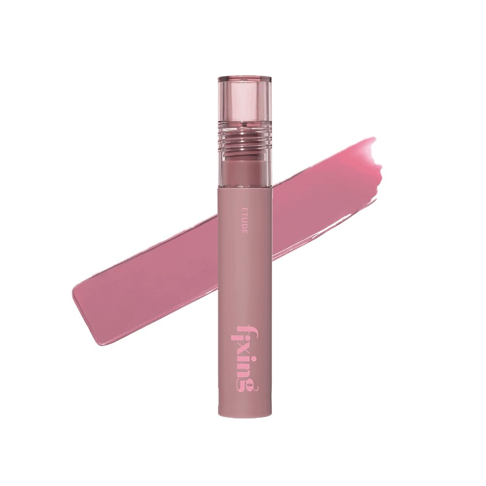 ETUDE Fixing Tint #01 Analog Rose - Long-Lasting, High-Pigment Liquid Lipstick | Waterproof Matte Finish | K-Beauty 4g