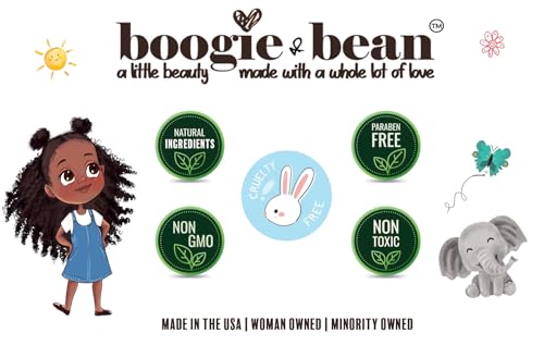 Kids Hair Styling Cream for Thick Curly Hair with Natural Oils - Boogie and Bean