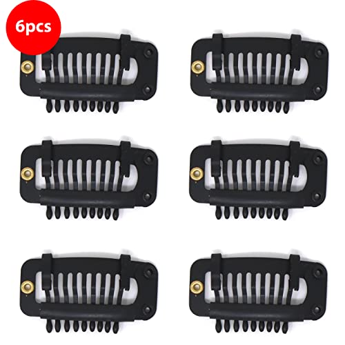 Hybrid Wig Clips - 6PCS No-Sew & Sew-In Options for Hair Extensions