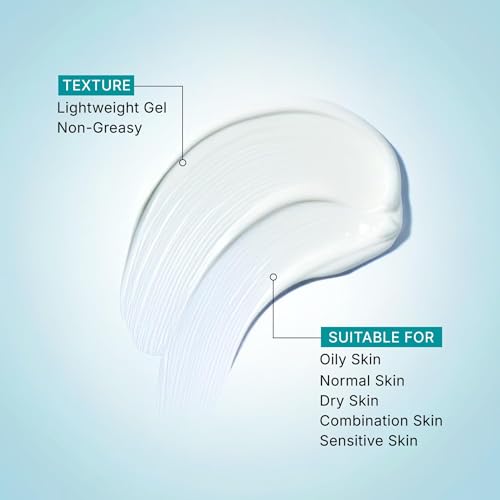 Pilgrim SPF 50+ Niacinamide Gel Sunscreen for Face, 1.76 oz – Non-Greasy, Quick-Absorbing