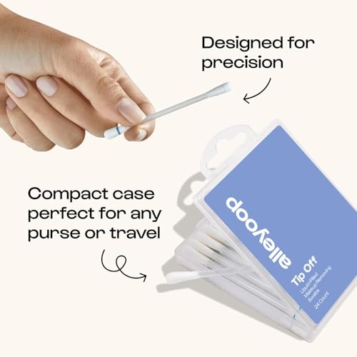 Alleyoop Tip Off Makeup Removing Swabs - Aloe Vera Infused, 24 Count