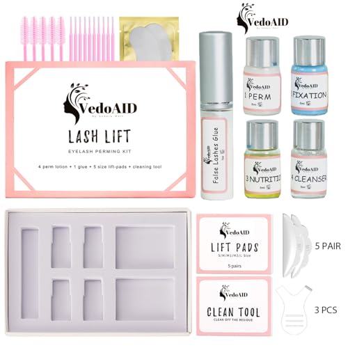 VedoAID Lash Lift Kit - Professional Eyelash Perm & Lifting Set