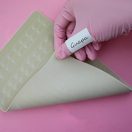 5pcs Microblading Practice Skins - Double-Sided Inkless Eyebrow Mats