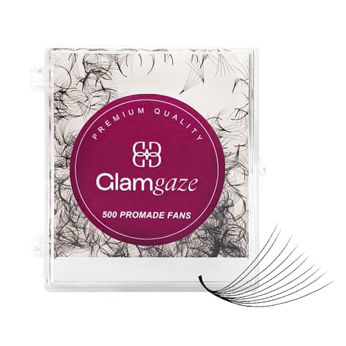 Premade Volume Lash Extensions 10D 0.07 CC 13mm - 500 Fans