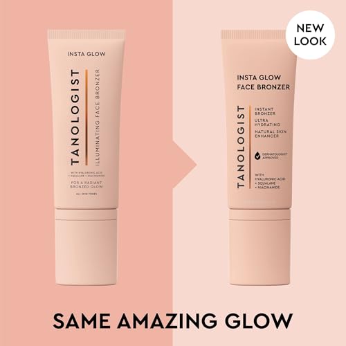 Tanologist Insta Glow Face Bronzer - Illuminating Cream for Radiant Skin