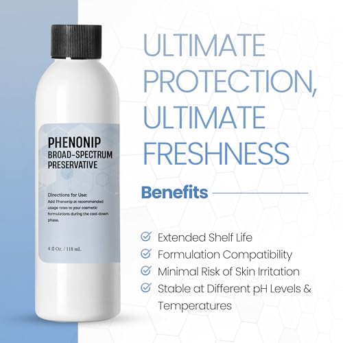 Phenonip Natural Preservative for Lotions & Creams - 8oz / 236mL