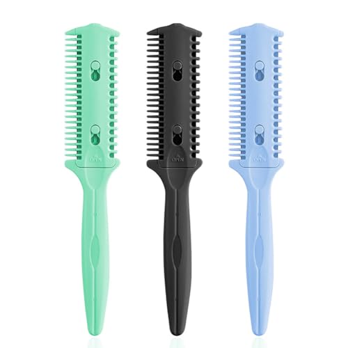 Soft 'N Style 3-Pack Double-Sided Hair Trimmer Combs