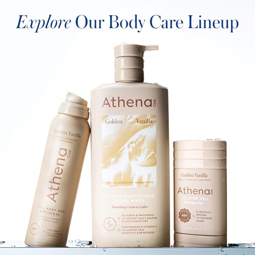 Athena Club Sea Splash Body Wash for Women, 18 Fl Oz | Hydrating & Sulfate-Free