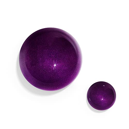 Duri Amethyst Violet Shimmer Nail Polish - Full Coverage, Quick-Dry, Glossy Metallic Finish, 0.45 Fl Oz