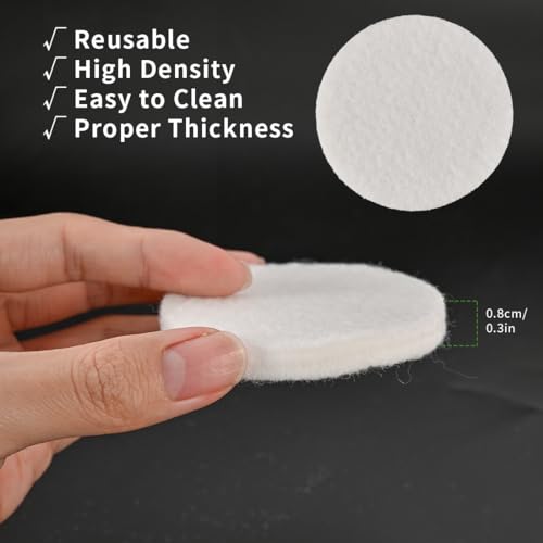 Reusable Coffee Filters for Toddy Cold Brew Maker - 8 Pack with 4 Stoppers