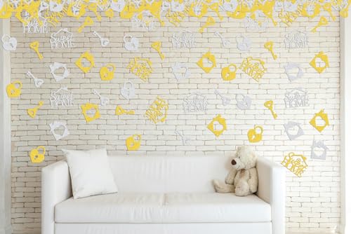 200 Pcs Sweet Home Confetti for Housewarming & Parties