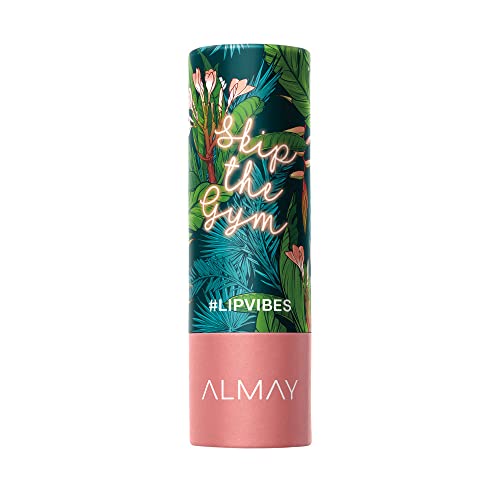 Almay Lip Vibes Lipstick Skip The Gym 0.14 Oz - Matte, Vitamin E & Shea Butter
