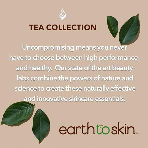 Earth To Skin Tea Time White Tea Facial Cleanser - Sulfate Free, 4.7 fl oz