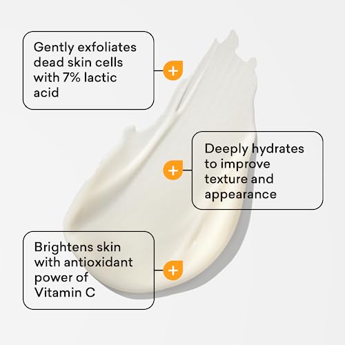AmLactin Daily Vitamin C Lotion with 7% Lactic Acid for Dry Skin, 7.9 oz