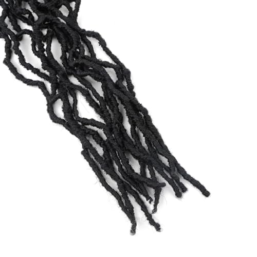 36 Inch Soft Locs Crochet Hair - 7 Packs of 1B Faux Locs