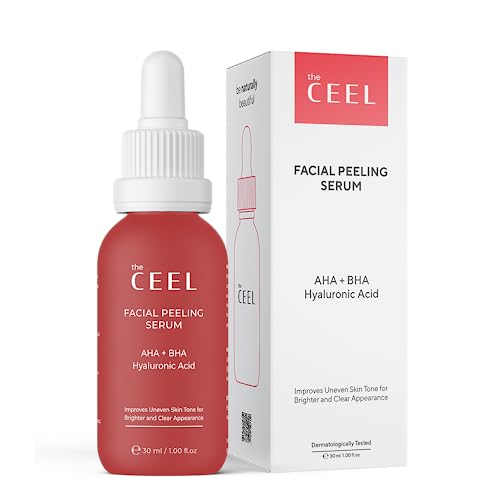 The Ceel AHA BHA Facial Peeling Serum - 10% AHA, 2% BHA, 30ml