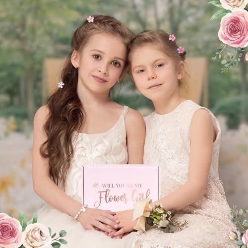 Flower Girl Proposal Gift Set – 30-Piece Accessory Kit for Weddings