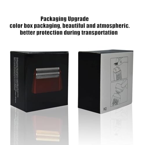 Colorski Black 5-Star Series Shaver Replacement Foil & Cutter Bar for Wahl 7031-100, 7043-100 - Professional Close Shaving Head
