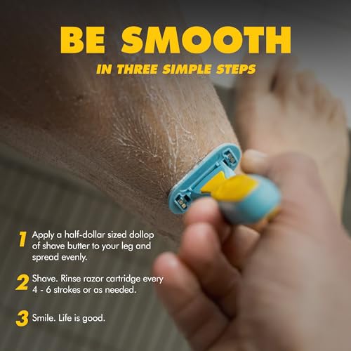 BOLT Skin + Shave Butter - Moisturizing Lubricating Shave Cream, 6 Fl Oz
