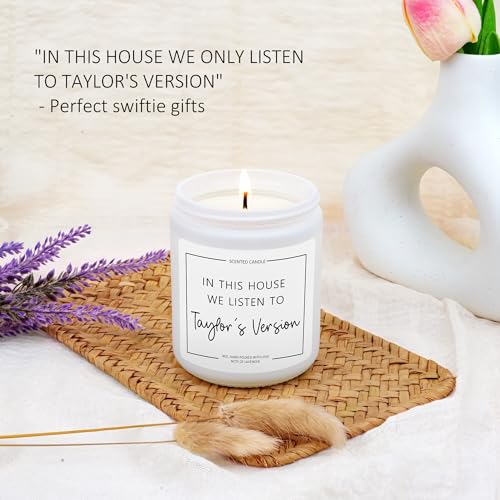 Swiftie Lavender Candle - Natural Soy Wax Gift for Taylor Fans