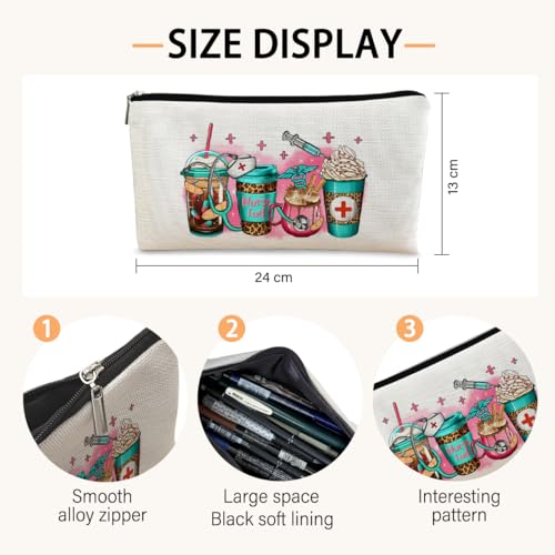 Nurse Makeup Bag - Funny Design for Nurses | BARPERY Nurse Style