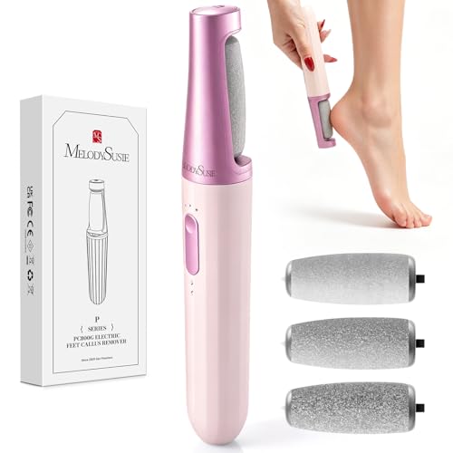 MelodySusie Electric Callus Remover for Feet - PC800G Pink Rose