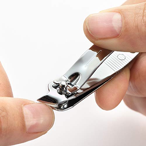 7-Piece Stainless Steel Manicure Set - 3 Pack Travel Kit
