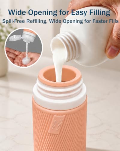 Redfly 13-Piece TSA-Approved Leak-Proof Travel Bottle Set for Toiletries