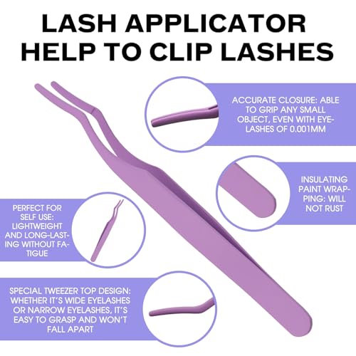 WENDY LASHES DIY Lash Clusters Kit - 280 Pcs 12-16mm D Curl