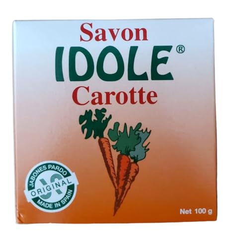 Idole Carrot Soap 100g with B-Carotene for Smooth Skin