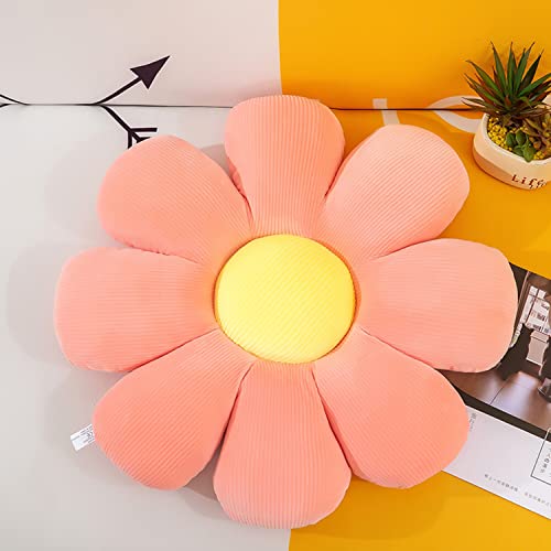 Flower Shaped Throw Pillow - Soft Plush Cushion for Home Decor